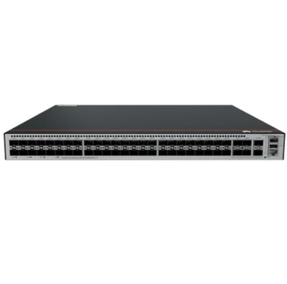 S5735-L48P4XE-A-V2 48*10/100/1000BASE-T-poorten 4*10GE SFP+-poorten 2*12GE Stack-poorten PoE+ 1*AC Power