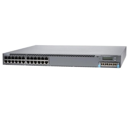 EX4300-24P Juniper EX4300-serie Ethernet-switches EX4300 24 poort 10/100/1000BaseT PoE+ + 715W AC PS