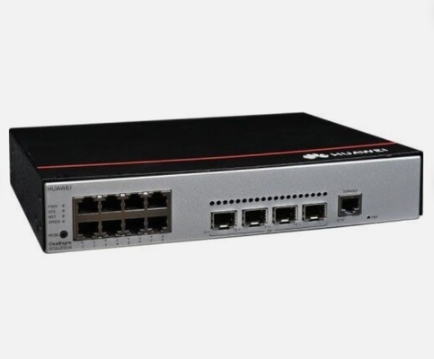 S5735S-L8P4S-A1 8 10/100/1000BASE-T Ethernet-poorten 4 Gigabit SFP PoE+ AC stroomtoevoer
