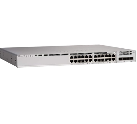 C9200L-24P-4G-A
Catalyst 9200L 24-poort PoE+-switch met 4x 1G-uplinken die netwerkvoordeel ondersteunen
