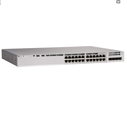 C9200L-24T-4X-E Cisco Switch Catalyst 9200L 24-poorts Data 4x10G Uplink Switch Network Essentials