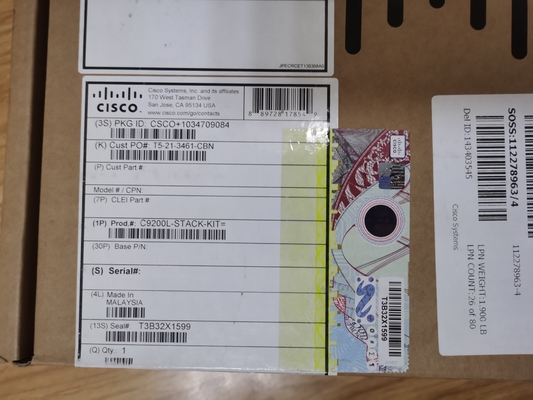 Cisco C9200L-STACK-KIT Network Stacking Module voor Catalyst 9200L