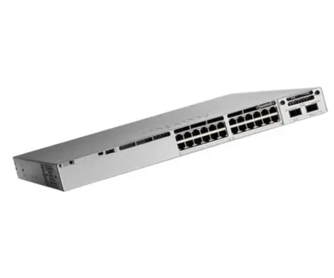 Cisco C9200L-24T-4X-E 24-poort Gigabit Switch met 4x10G Uplinks