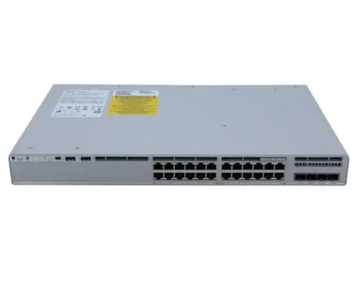 Cisco C9200L-24T-4X-E 24-poort Gigabit Switch met 4x10G Uplinks