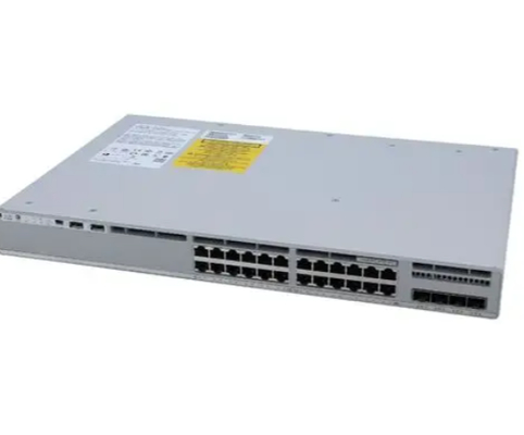 Cisco C9200L-24T-4X-E 24-poort Gigabit Switch met 4x10G Uplinks