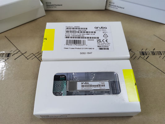 J4858D, Aruba J4858D transceiver, 1G SFP LC/500m MMF/Aruba-serie