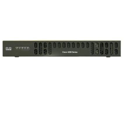 ISR4221-SEC/K9 ISR 4321 met 2 ingebouwde GE, 2 NIM-sleuven, 1 ISC-sleuf, 4 GB Flash-geheugen standaard, 4 GB DRAM-geheugen standaard