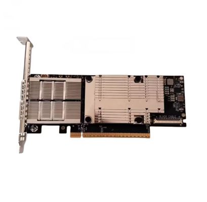 MCX755106AS-HEAT NVIDIA Mellanox ConnectX-7 HHHL Adapter Card, 200 GbE (standaardmodus) / NDR200 IB Dual-port QSFP112