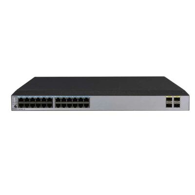 CE5810-24T4S-EI, Huawei CE5810 Switch, 24xGE RJ45/4x10GE SFP+/Geen ventilator en PSU