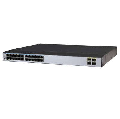 CE5810-24T4S-EI, Huawei CE5810 Switch, 24xGE RJ45/4x10GE SFP+/Geen ventilator en PSU