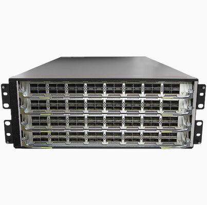Huawei CloudEngine CE9865-4C Netwerkswitch met 4 Subcard Slots, 25,6 Tbit/s Schakelcapaciteit en 128 x 100GE Poorten