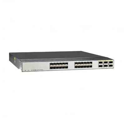 CE6870-24S6CQ-EI, Huawei CE6800 Switch, 24x10GE SFP+/6x100GE QSFP28/Geen ventilator en PSU