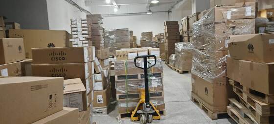 CE8851-32CQ8DQ-K, Huawei CE8851-schakelaar, 32x100GE QSFP28/8x400GE QSFPDD/geen PSU-ventilator