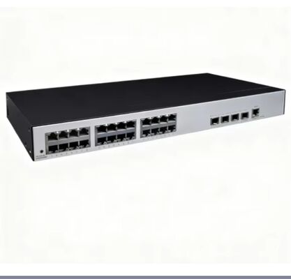 S5735S-L24T4S-A1 (24 10/100/1000BASE-T Ethernet-poorten, 4 Gigabit SFP, wisselstroomvoeding)