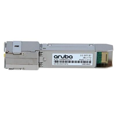 J8177D, Aruba 1G SFP-zendontvanger, RJ45, 100m, Cat5e