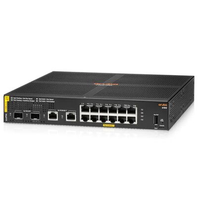JL679A, Aruba 6100-switch, 12xGE PoE/2xSFP+/139W PoE