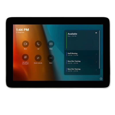 POLY GC8: 8" HD Touch Controller voor videoconferenties met USB-C/HDMI en Microsoft Teams-certificering