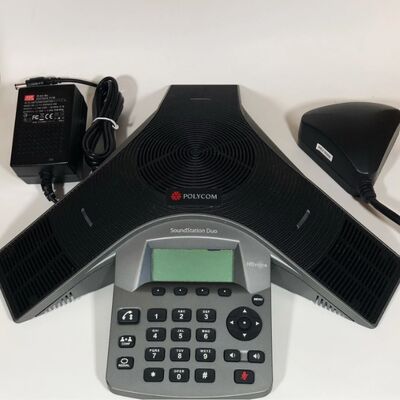 SoundStation-Duo, Polycom SoundStation, Conferentie telefoon, PSTN/IP dual-mode, Hi-Fi microfoon