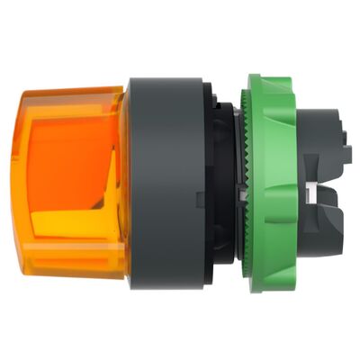 ZB5AK1253 Industriële Drukknopschakelaar met 22mm Paneelmontage 1NO+1NC Contact en IP66 Bescherming