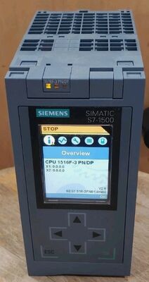 SIMATIC S7-1500 CPU 1511-1 PN, 150 KB programmageheugen, 1 MB datageheugen, PROFINET-interface