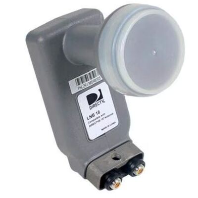 18-lnb: Dual-Output Ku-Band Low-Noise Block Converter voor 18 inch ronde satelliet-antennen