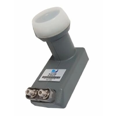 18-lnb: Dual-Output Ku-Band Low-Noise Block Converter voor 18 inch ronde satelliet-antennen