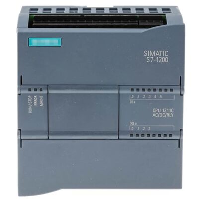 6ES7211-1BE40-0XB0 - SIMATIC S7-1200 CPU 1211C Compact CPU, AC/DC/Relais, 6 DI 24V DC