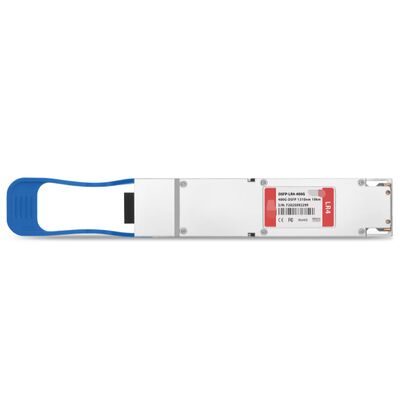 TS-OP-314H-10C/400G OSFP LR4 Fined Top Optical Transceiver met een golflengte van 1310 nm en een transmissie van 10 km voor netwerken met een hoge dichtheid