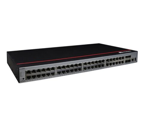 Huawei CloudEngine S5735-L48T4X-A1 Gigabit Ethernet Switch met 48*10/100/1000BASE-T-poorten en 4*GE SFP-poorten