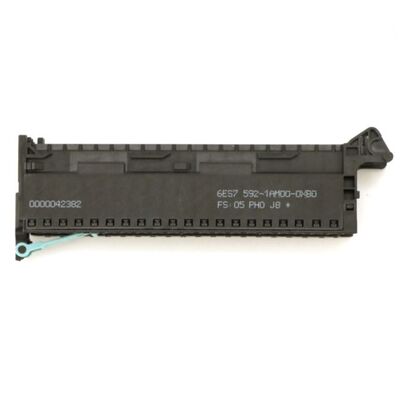 Siemens 6ES7592-1AM00-0XB0 SIMATIC S7-1500 Frontconnector met 40-pins schroefklem voor 35 mm modulebreedte en 4 potentiebruggen