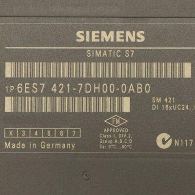 Siemens 6ES7421-7DH00-0AB0 SIMATIC S7-400 SM 421 digitale ingangsmodule