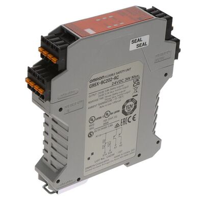 Omron G9SX-BC202-RT Veiligheidscontrollermodule 24 VDC DIN-railmontage