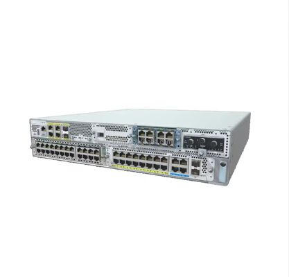 C8300-2N2S-6T Enterprise Edge Router, 6×1G Gigabit RJ45-poorten, 2NIM+2SM modulaire slots, Dubbele redundante voeding, SD-WAN Ready