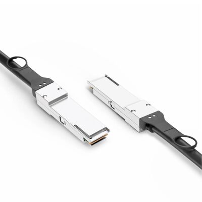 QSFP28 DAC-kabel 100 Gbps Passive Copper Direct Attach Cable met een lengte van 5 M voor hogesnelheidsinterconnectie