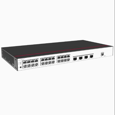 S5735-L24T4S-A-V2, Huawei S5735-L-serie schakelaar, 24x1GE RJ45/4x10GE SFP+/wisselstroom