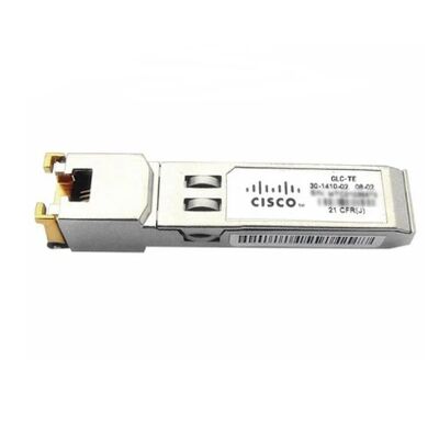 Cisco GLC-TE= 1000BASE-T SFP koperen RJ45-zendontvangermodule