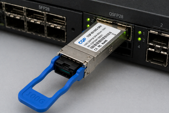 CQP-85100G-SR4 100G QSFP28 SR4 Optical Transceiver | MPO Multimode Fiber | High-Speed Optische Transceiver for Data Centers