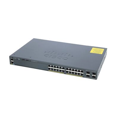 WS-C2960X-24TS-L, Cisco-katalysatorschakelaar, 24x10/100/1000T, 4xSFP, LAN-basis