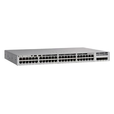 C9200L-48P-4G-A, Cisco Catalyst 9200L Switch, 48xPoE+ poorten/4x1G Uplink/Netwerk Adv.