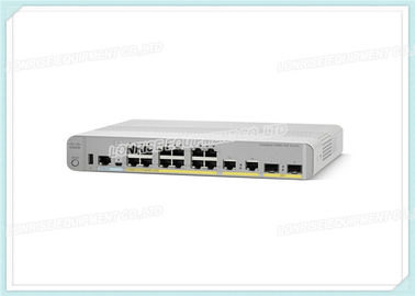 Cisco-Katalysator ws-c3560cx-12pc-s Compacte Schakelaar 12 de Basis Interne Voeding van PoE+ IP