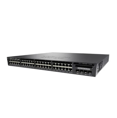 Cisco WS-C3650-48FQ-E Catalyst 3650 48-poort Full PoE+ Switch met 4x10G SFP+ Uplinks IP Services