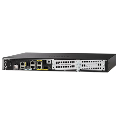 Cisco ISR4321/K9 Integrated Services Router | 2 GE WAN/LAN Ports, 1 SFP, Security & Voice Services