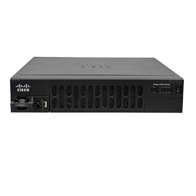 ISR4451 X K9 1 tot 2G System Throughput 4 WAN En LAN Ports 4 SFP Ports 10 Core CPU Security Voice WAAS Intelligente WAN