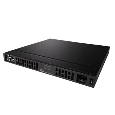 Cisco ISR4331-SEC/K9 Router. Secure Integrated Services Router met geavanceerde VPN & Network Security.