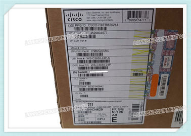 Cisco-Laag 3 IP Basis Beheerde Stapelbare 1 RU van de Katalysator ws-c3850-24p-s Schakelaar