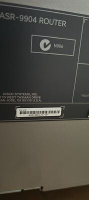 Cisco ASR-9904-AC Router | ASR 9000 Serie AC Chassis