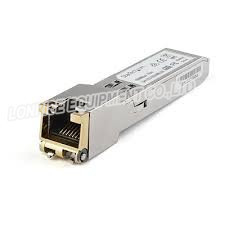GLC - TE 1000BASE - T SFP Transceiver Module ondersteunt tot 100m linklengtes over een koperen verbinding via een RJ-45 connector