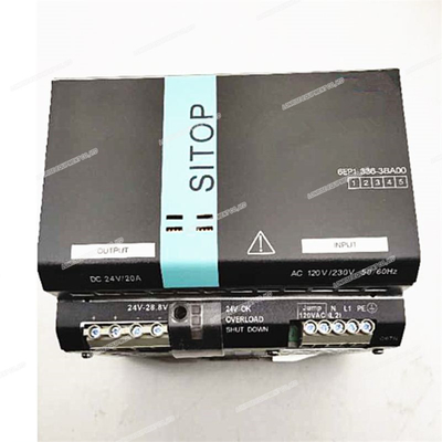 PLC van SIEMENS Industriële Controle 6EP1436-3BA00 originele nieuwe SITOP modulaire 20 een Gestabiliseerde voeding