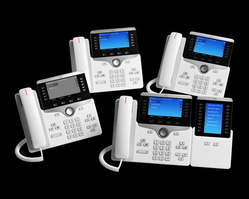 8800 Reeksen 8811 IP Telefoon met Ethernet-de Zwarte Kleur van de Netwerkconnectiviteit