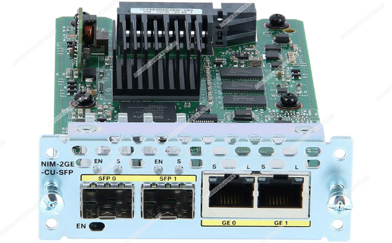 SM-X-4X1G-1X10G nieuwe afgesloten SM-X-module met 4-poort dual-mode GE/SFP of 1-poort 10G SFP klaar om te gaan